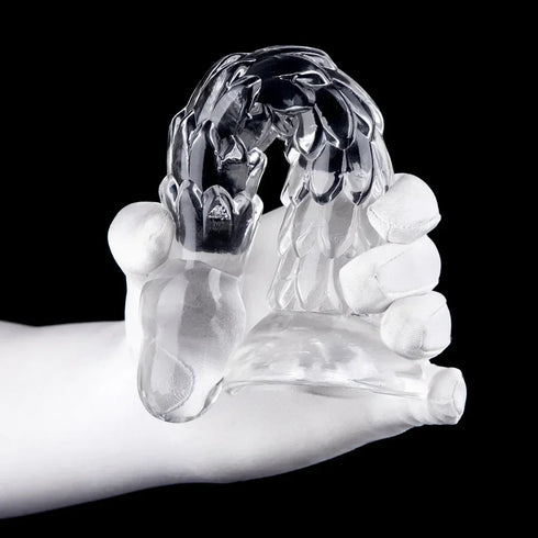 Dragon Scale Transparent Dildo